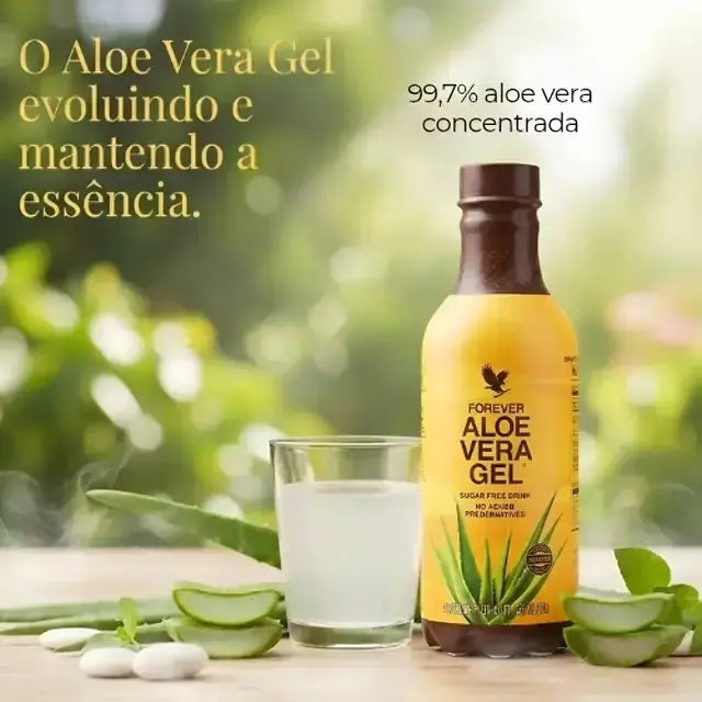 Aloe Vera Gel Puro 1 LT - Nova Embalagem Forever