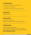Aloe Vera Gel Forever Suco de Babosa 1 LT - 4 Sabores